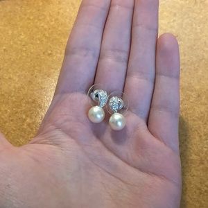 Swarovski Pearl Earrings